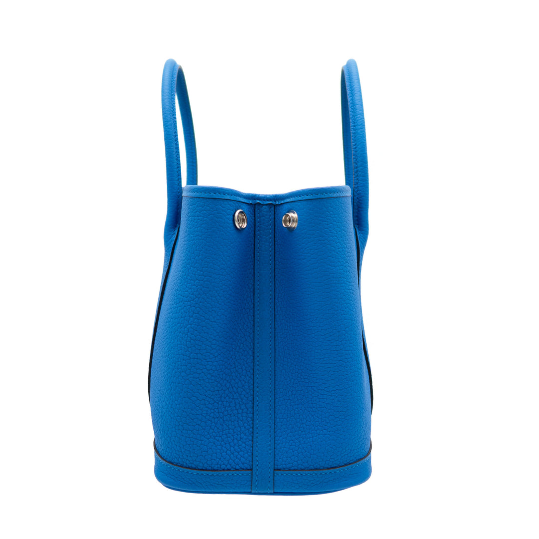 HERMES エルメス ガーデンパーティ TPM ブルーイドラ ネゴンダ シルバー金具 W刻印 - GINZA CELIA
