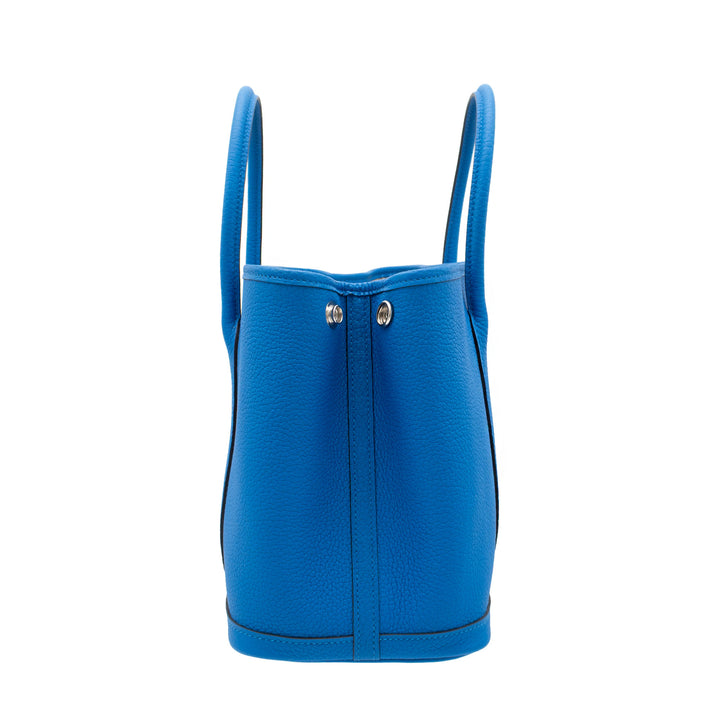 HERMES エルメス ガーデンパーティ TPM ブルーイドラ ネゴンダ シルバー金具 W刻印 - GINZA CELIA