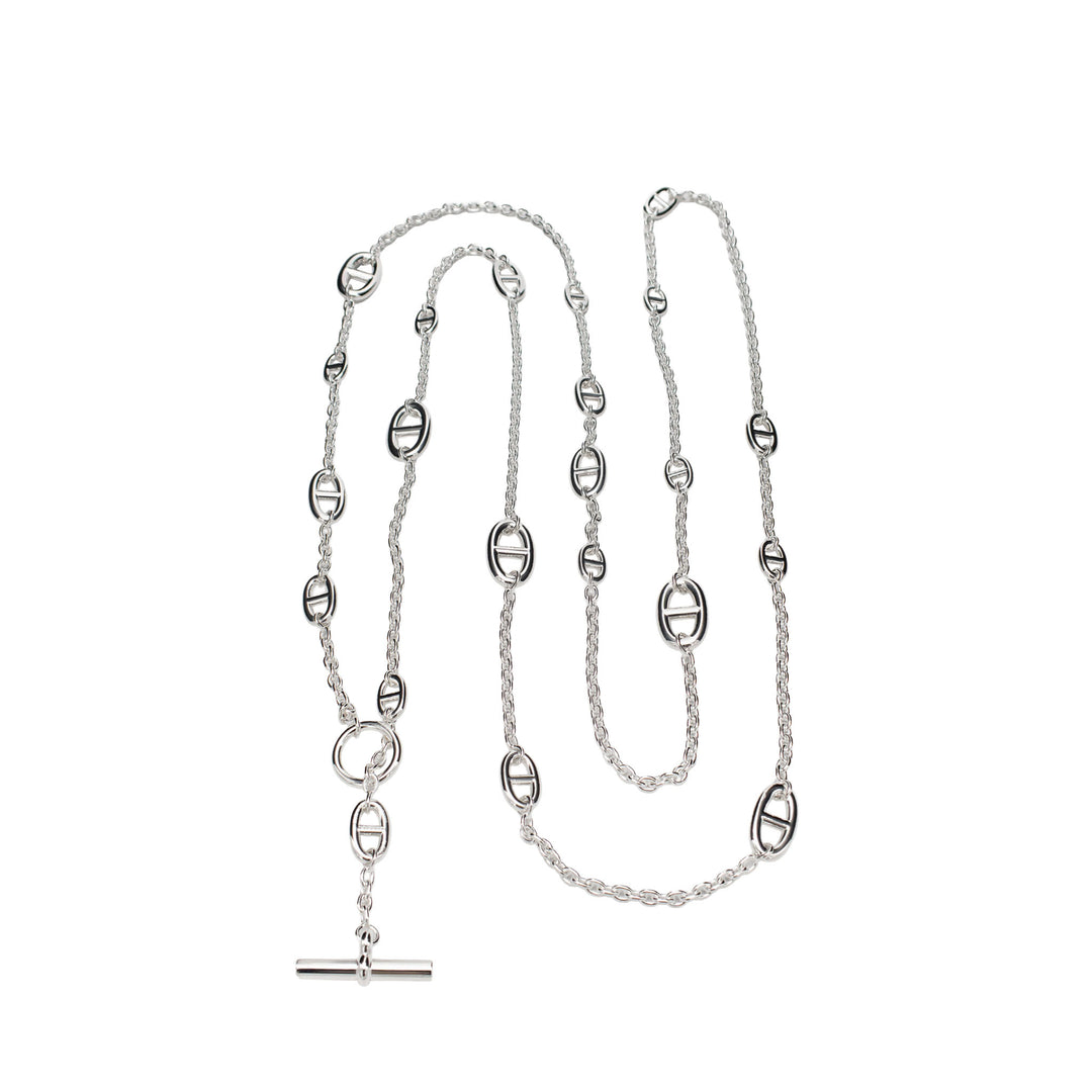 HERMÈS Kalung Farandole Silver 160cm