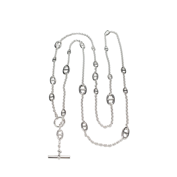 HERMÈS Kalung Farandole Silver 160cm