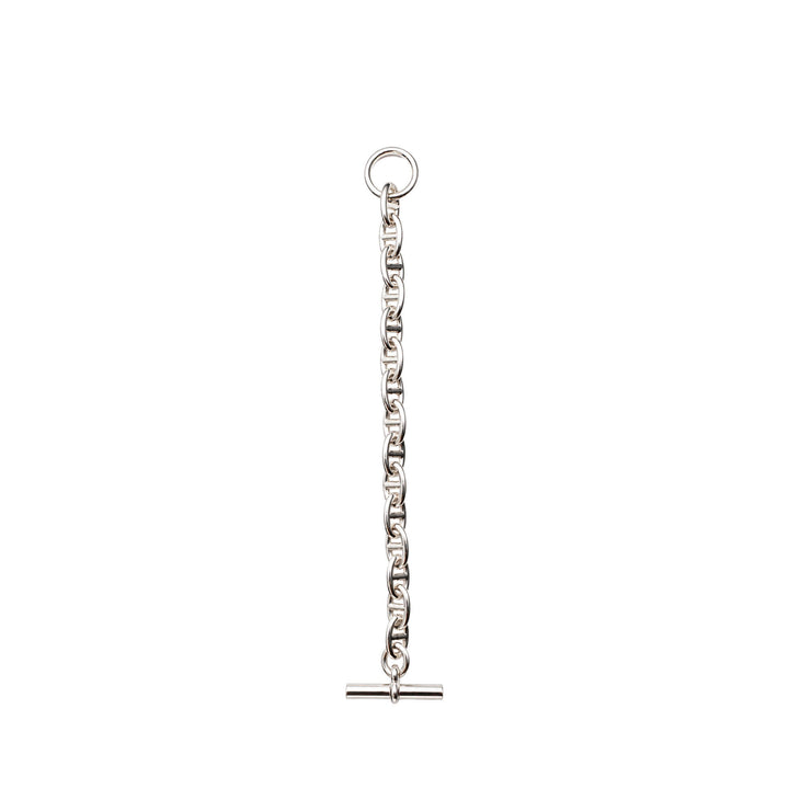 HERMES エルメス ブレスレット シェーヌダンクル MM 15コマ シルバー