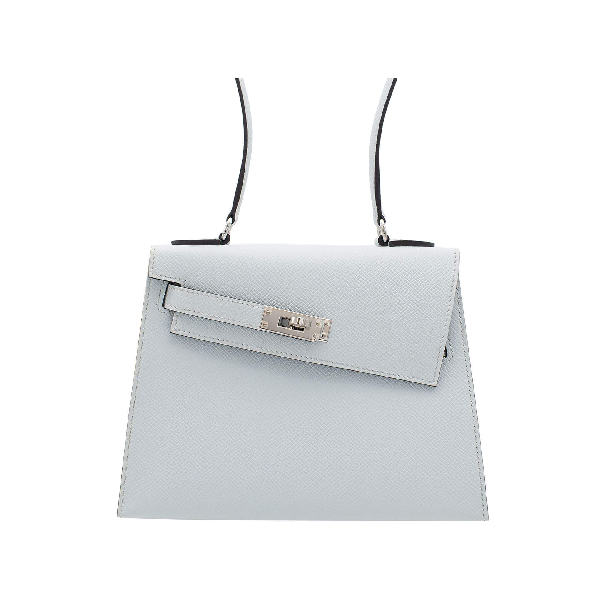 HERMES エルメス ケリー デゾルドル グリプラチナ エプソン シルバー
