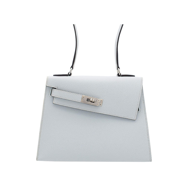 HERMES エルメス ケリー デゾルドル グリプラチナ エプソン シルバー金具 W刻印 - GINZA CELIA