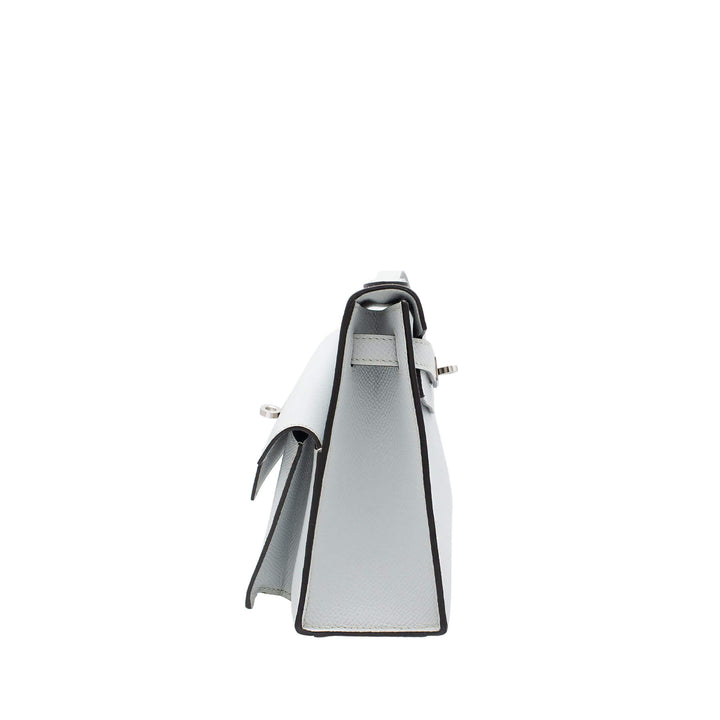 HERMES エルメス ケリー デゾルドル グリプラチナ エプソン シルバー金具 W刻印 - GINZA CELIA