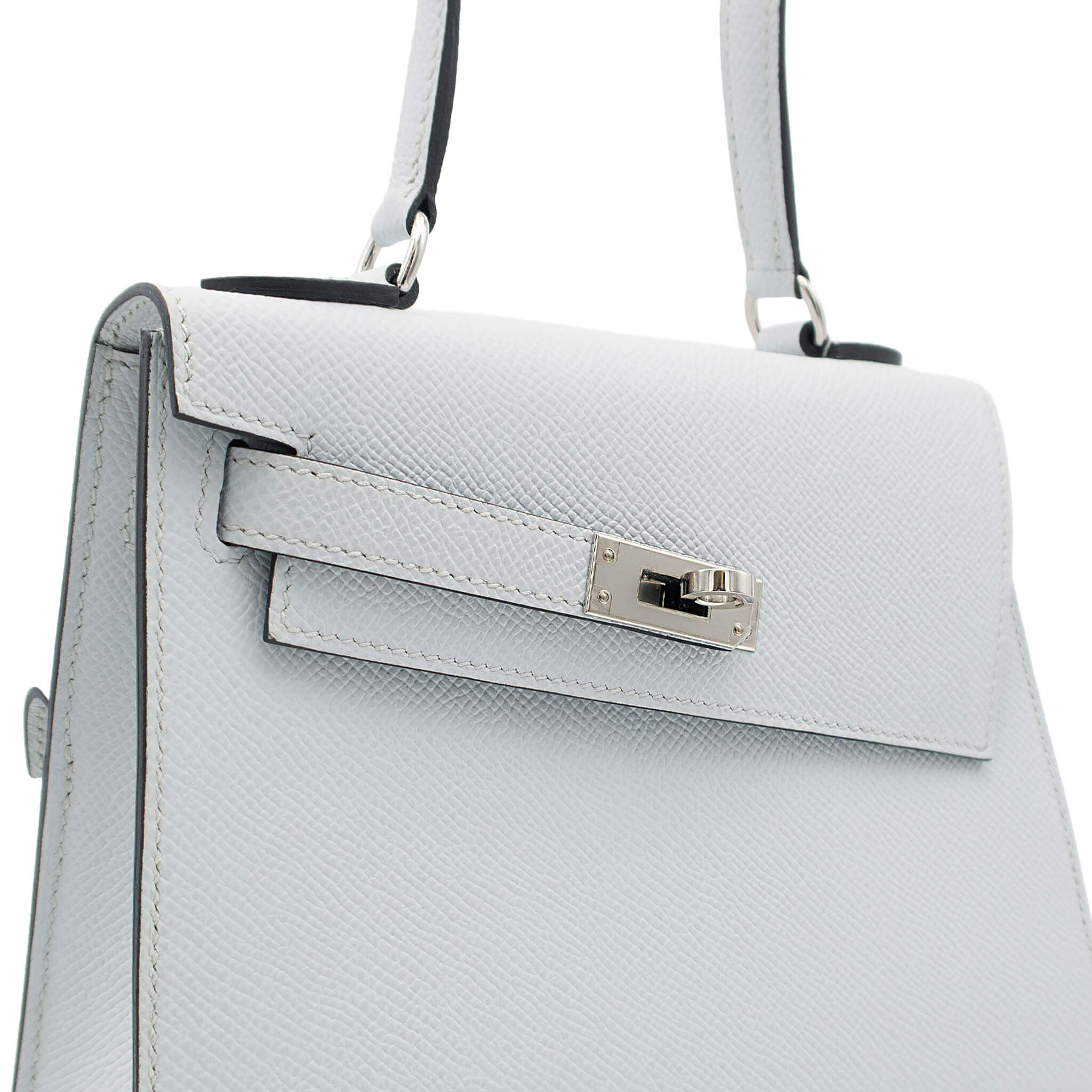 HERMES エルメス ケリー デゾルドル グリプラチナ エプソン シルバー
