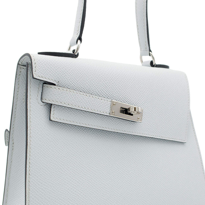 HERMES エルメス ケリー デゾルドル グリプラチナ エプソン シルバー金具 W刻印 - GINZA CELIA