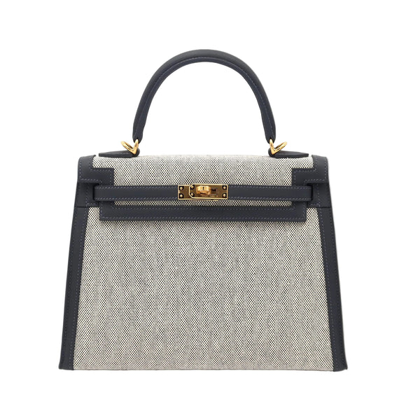 HERMES エルメス ケリー 25 グリミスティ エクリュ スイフト トワル