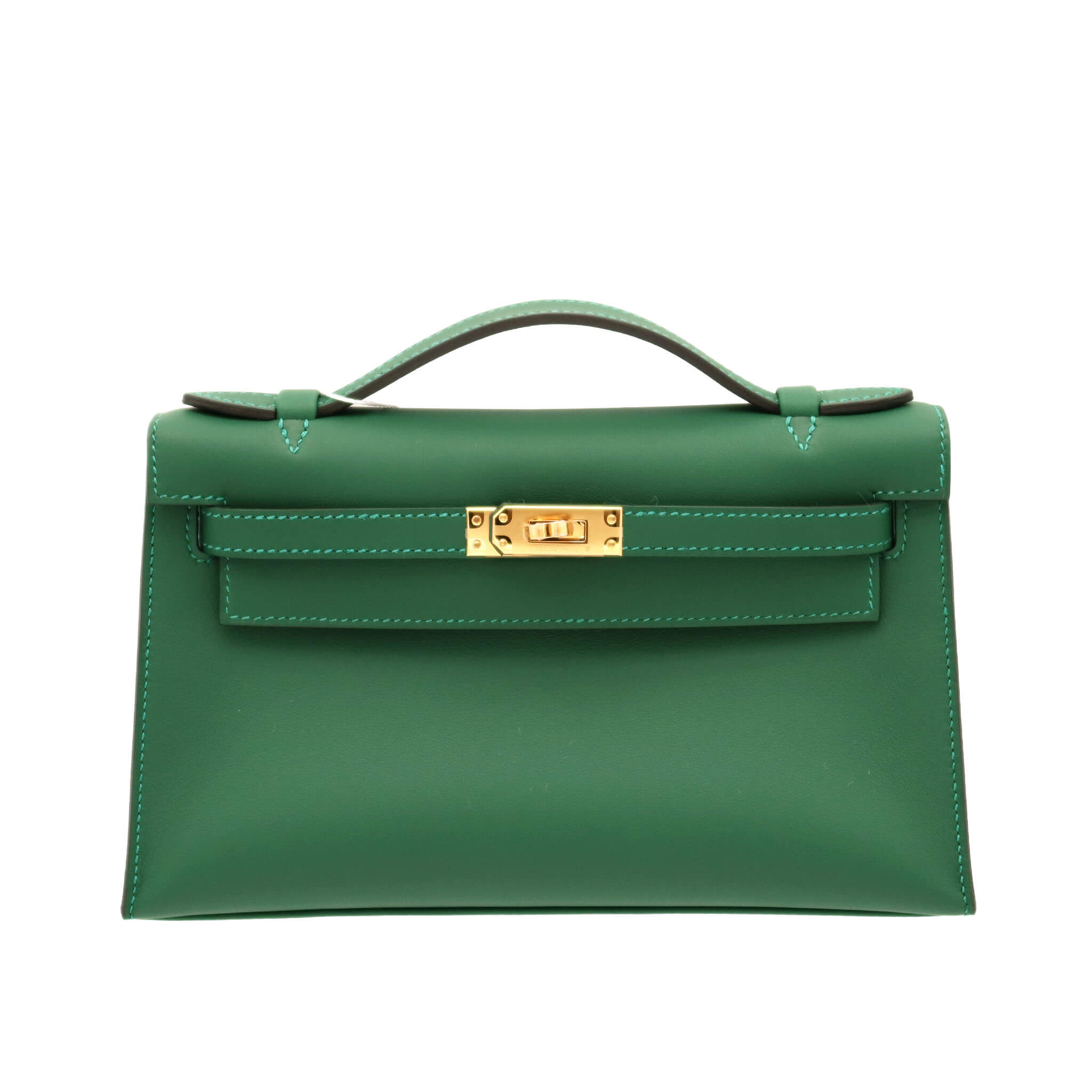 HERMES エルメス ポシェットケリー ヴェールモワイヤン スイフト