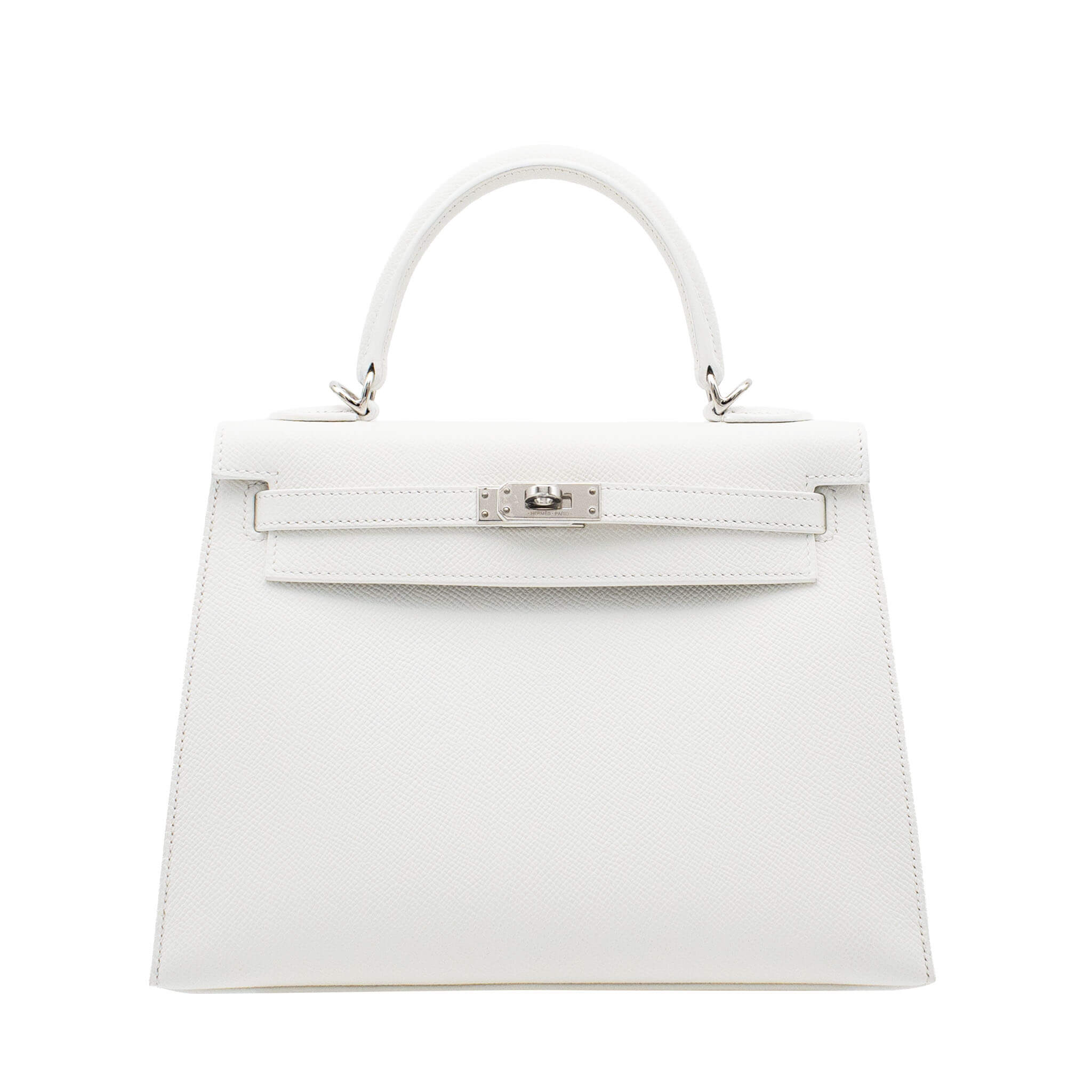 HERMES エルメス　ミュール　オヴァシオン　37 ケリー　白　ホワイト HERMES エルメス ケリー25 セリエ ニューホワイト エプソン シルバー