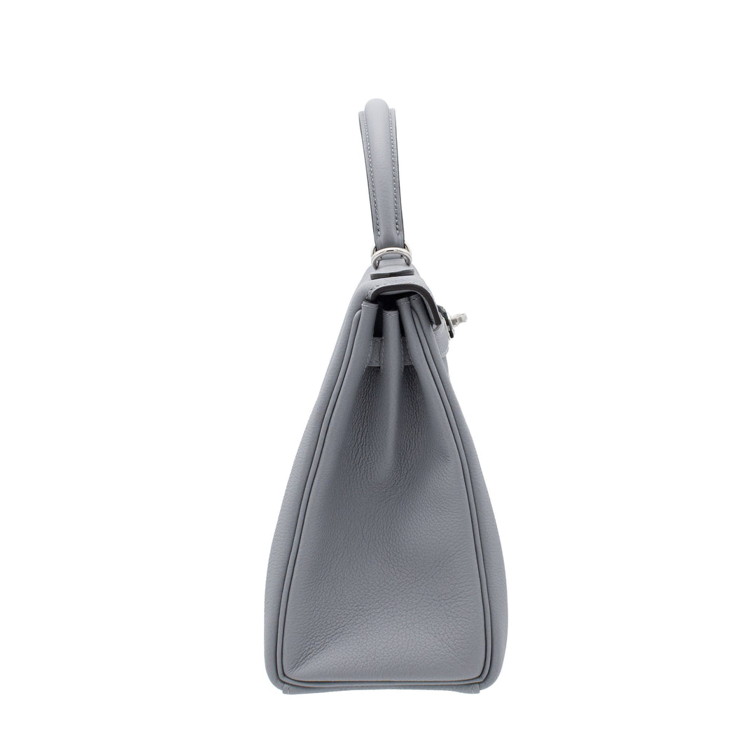 HERMES エルメス ケリー25 グリパンタン トゴ シルバー金具 G刻印 - GINZA CELIA