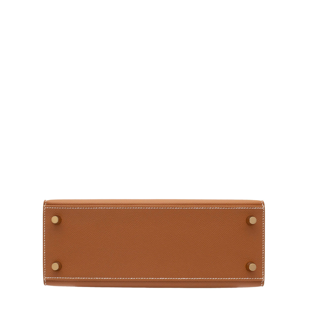 HERMES エルメス ケリー25 セリエ ゴールド エプソン ゴールド金具 G刻印