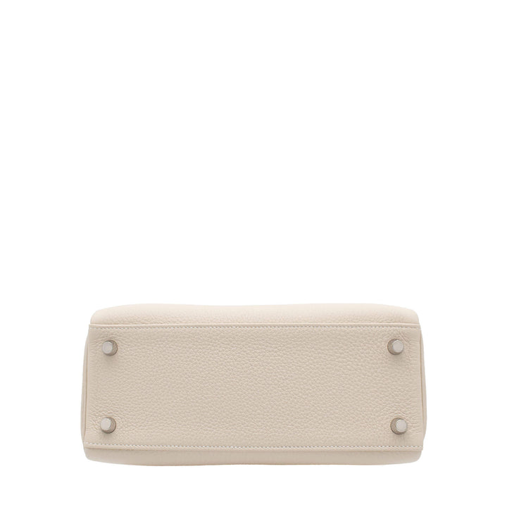 HERMES エルメス ケリー25 クレ トゴ シルバー金具 G刻印 - GINZA CELIA