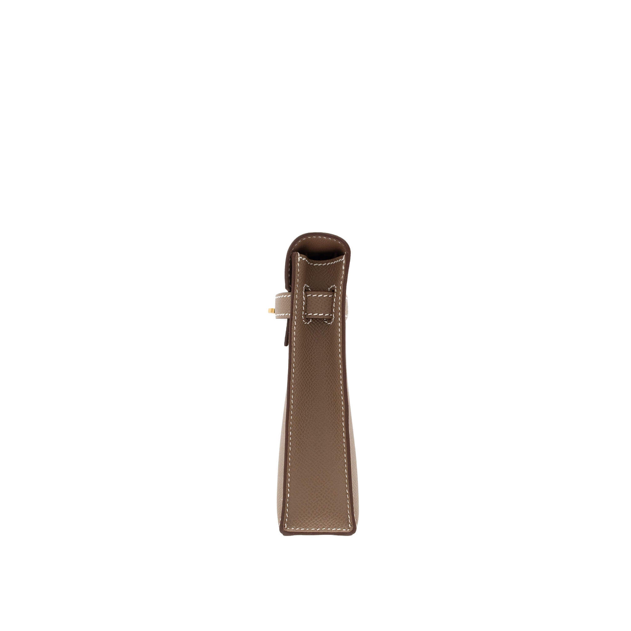 HERMES エルメス ケリーエラン エトゥープ エプソン ゴールド金具 G刻印