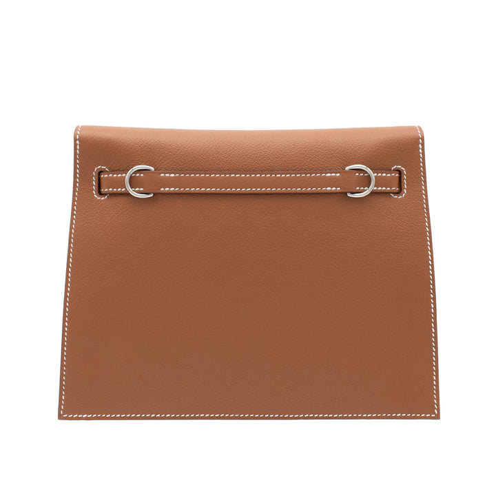 HERMÈS Kelly Dance Gold Evercolor Palladium Hardware Stamp G