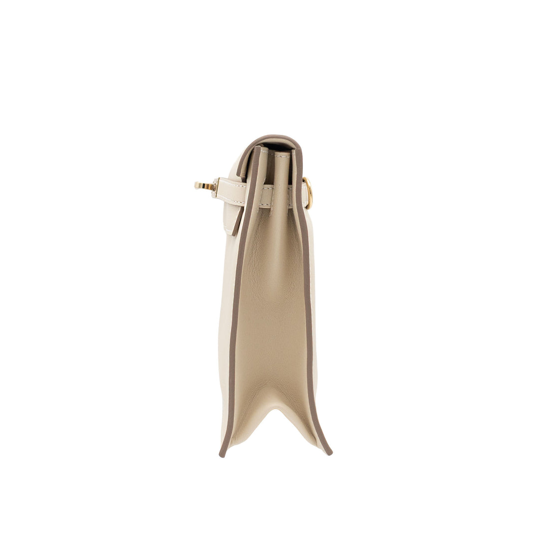 HERMES エルメス ケリーダンス クレ スイフト シャンパンゴールド金具 G刻印 - GINZA CELIA