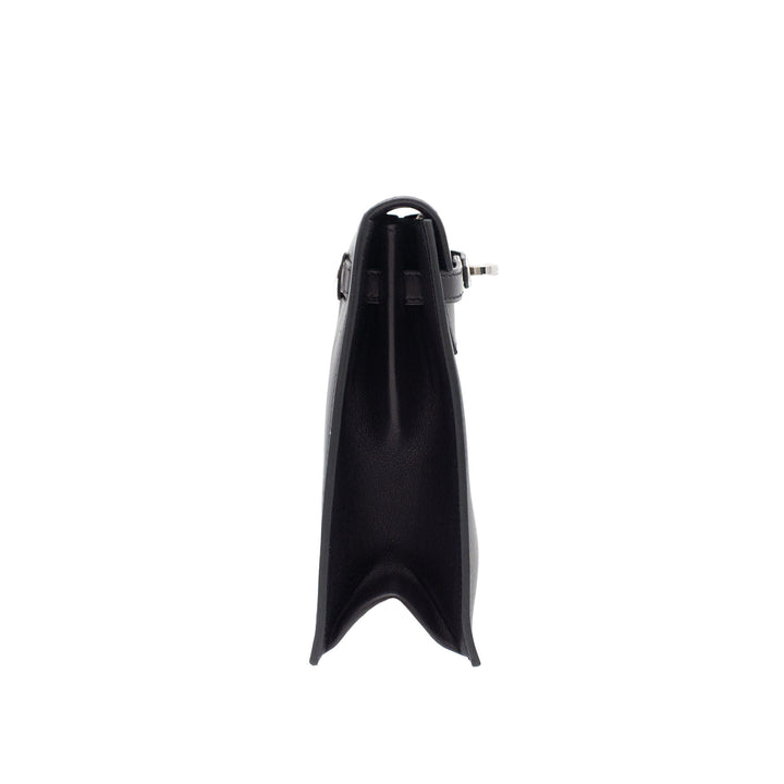 HERMES エルメス ケリーダンス ブラック ヴォリュプト シルバー金具 G刻印 - GINZA CELIA