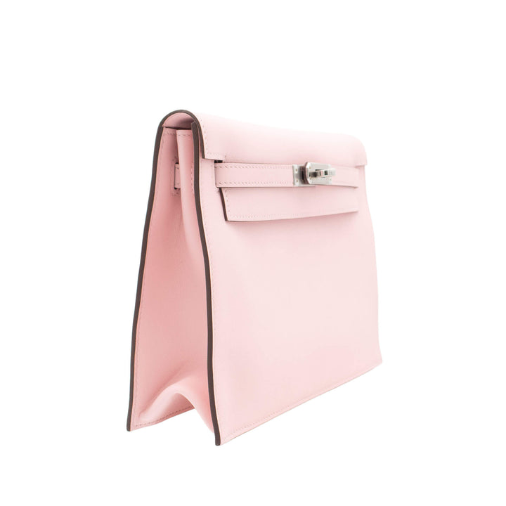 HERMES エルメス ケリーダンス ローズサクラ スイフト シルバー金具 K刻印