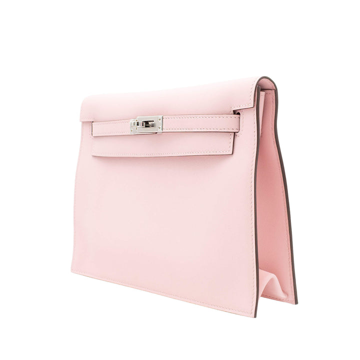HERMES エルメス ケリーダンス ローズサクラ スイフト シルバー金具 K刻印