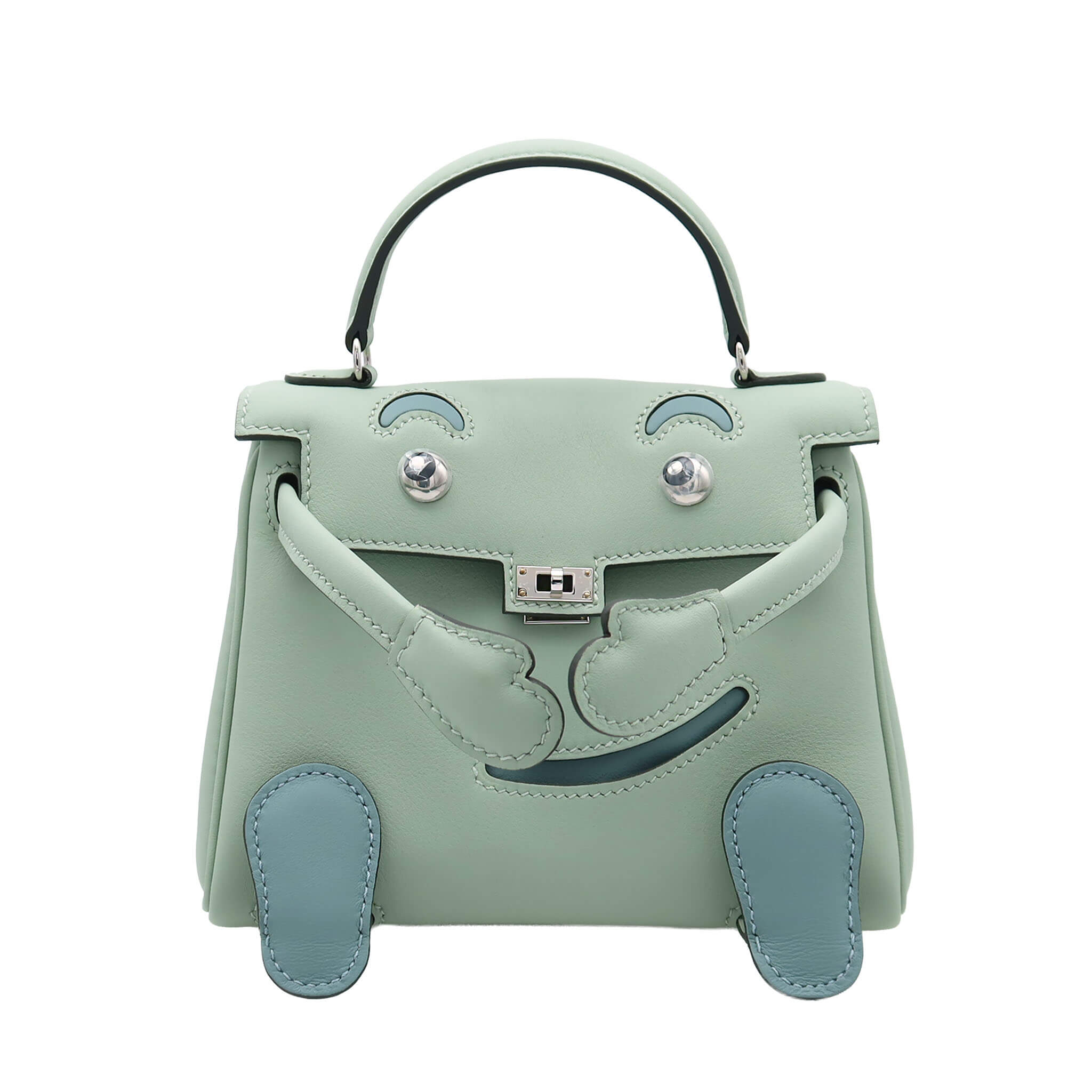 HERMES エルメス ケリードール ヴェールデュー/シエル スイフト