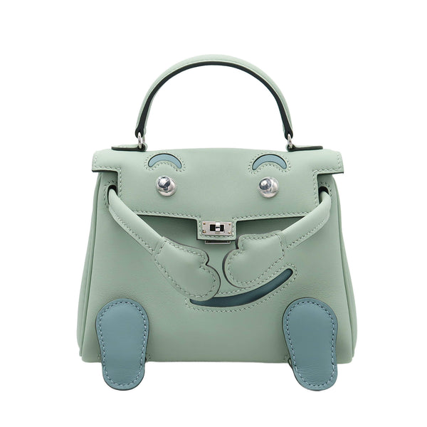 HERMES エルメス ケリードール ヴェールデュー/シエル スイフト