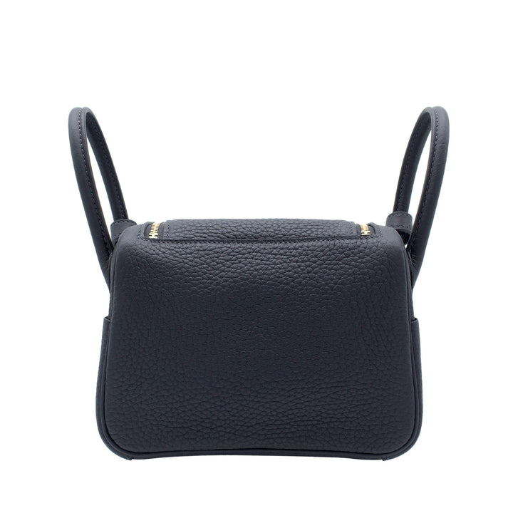 HERMES エルメス リンディミニ キャバン トリヨンクレマンス ゴールド金具 G刻印