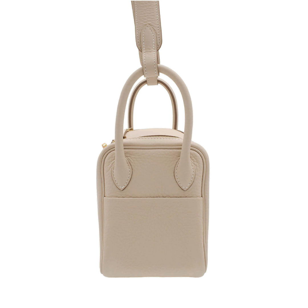 HERMES エルメス リンディミニ クレ トリヨンクレマンス ゴールド金具 G刻印