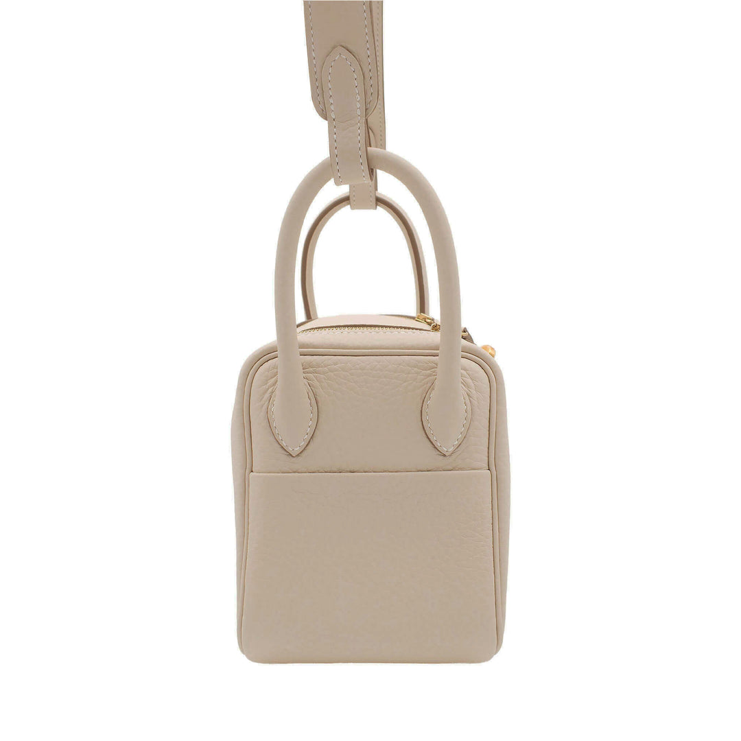 HERMES エルメス リンディミニ クレ トリヨンクレマンス ゴールド金具 G刻印