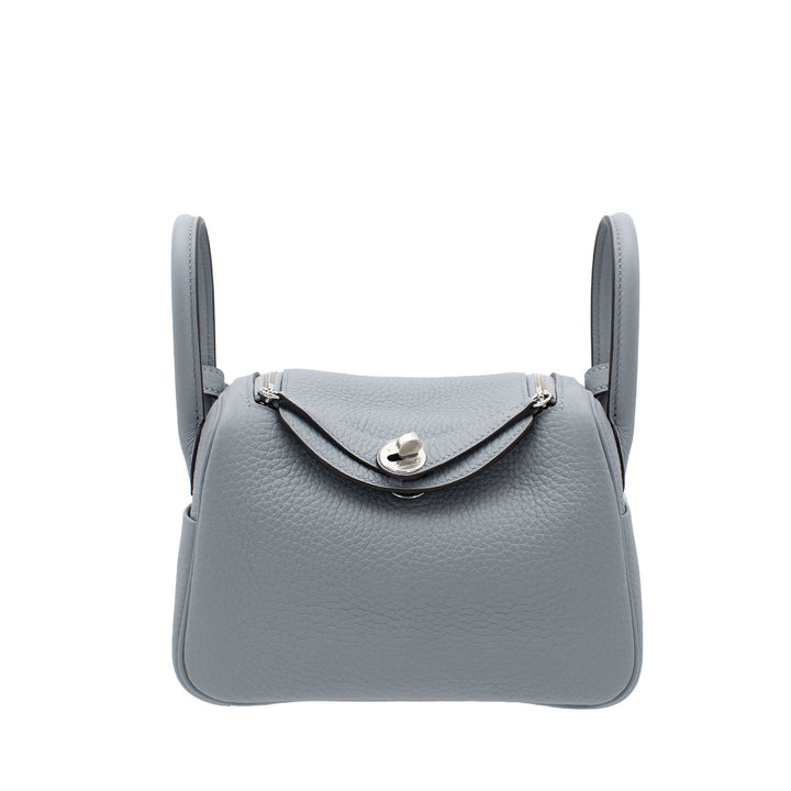 HERMES エルメス リンディミニ グリパンタン トリヨンクレマンス シルバー金具 G刻印 - GINZA CELIA
