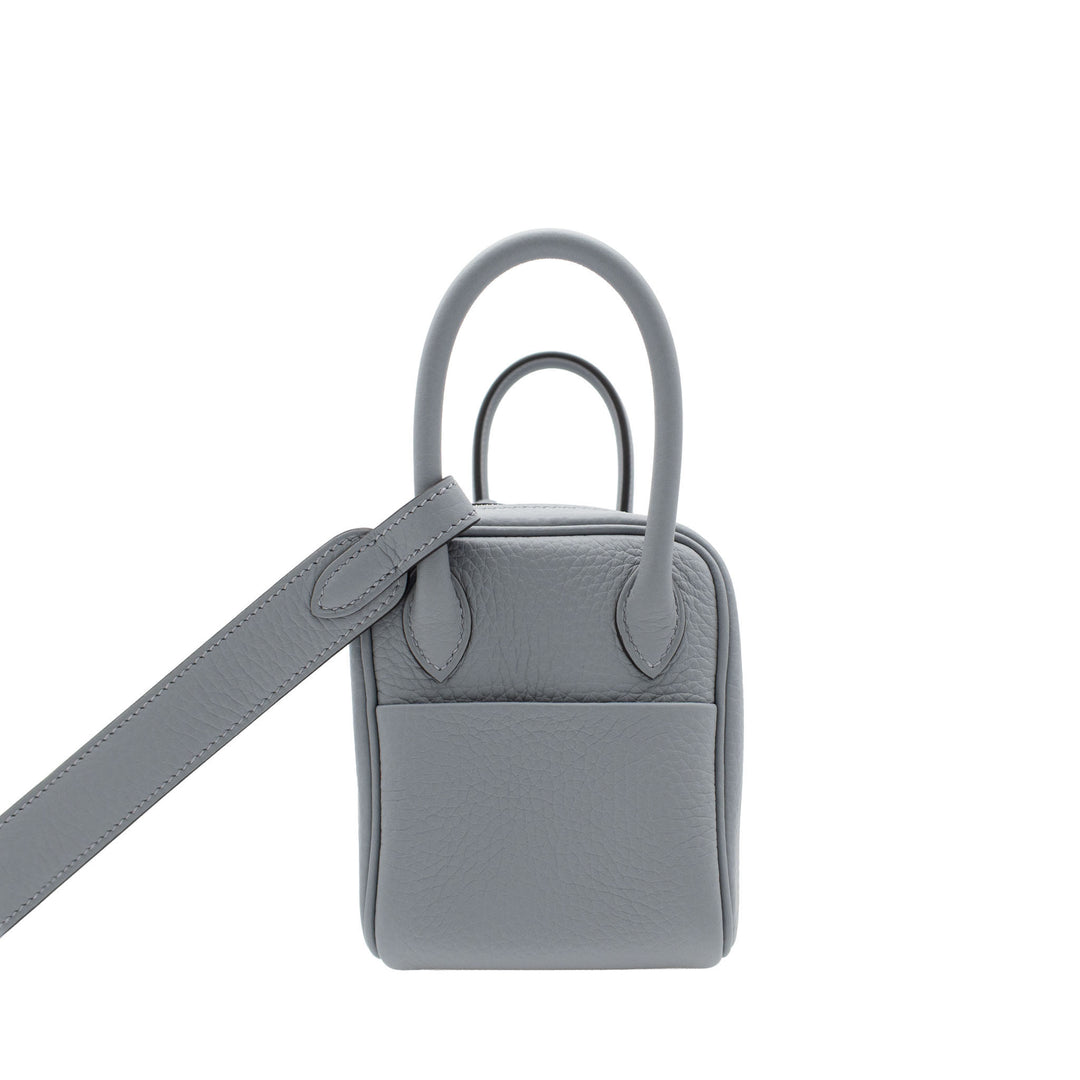 HERMES エルメス リンディミニ グリパンタン トリヨンクレマンス シルバー金具 G刻印 - GINZA CELIA