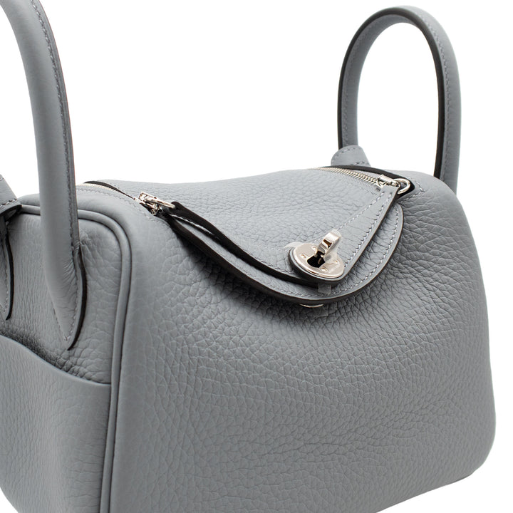 HERMES エルメス リンディミニ グリパンタン トリヨンクレマンス シルバー金具 G刻印 - GINZA CELIA