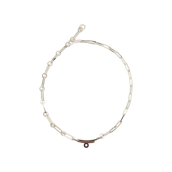 HERMES エルメス ネックレス ケリー チェーン シルバー