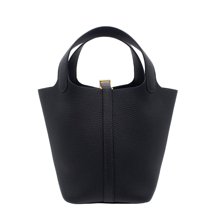 HERMES エルメス ピコタンロック18 キャバン トリヨンクレマンス ゴールド金具 K刻印 - GINZA CELIA