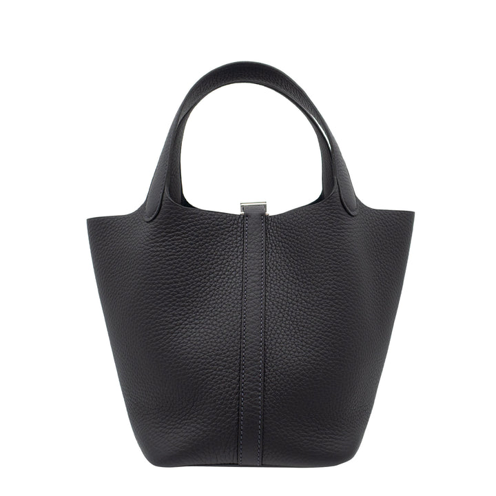 HERMES エルメス ピコタンロック18 キャバン トリヨンクレマンス シルバー金具 G刻印 - GINZA CELIA