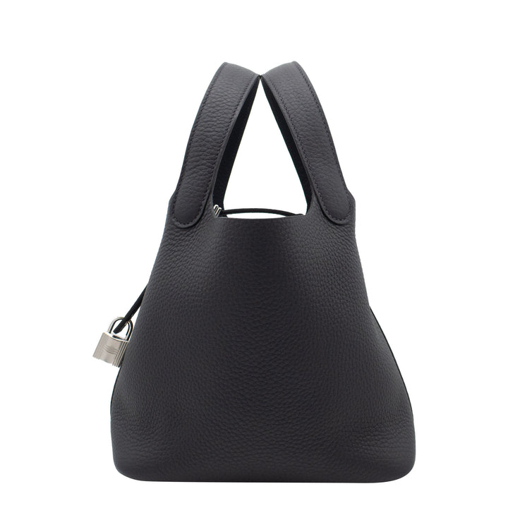 HERMES エルメス ピコタンロック18 キャバン トリヨンクレマンス シルバー金具 G刻印 - GINZA CELIA