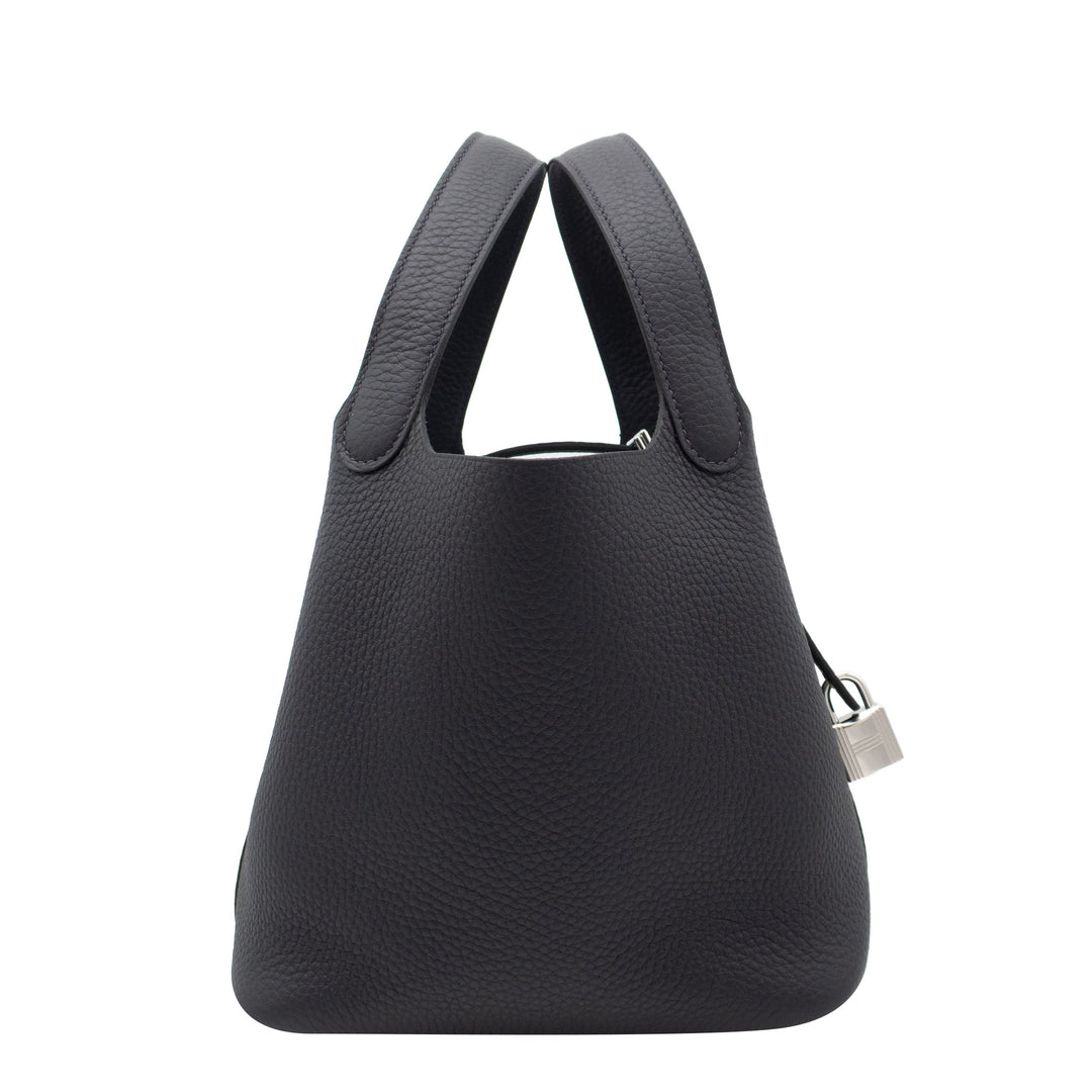 HERMES エルメス ピコタンロック18 キャバン トリヨンクレマンス シルバー金具 G刻印 - GINZA CELIA