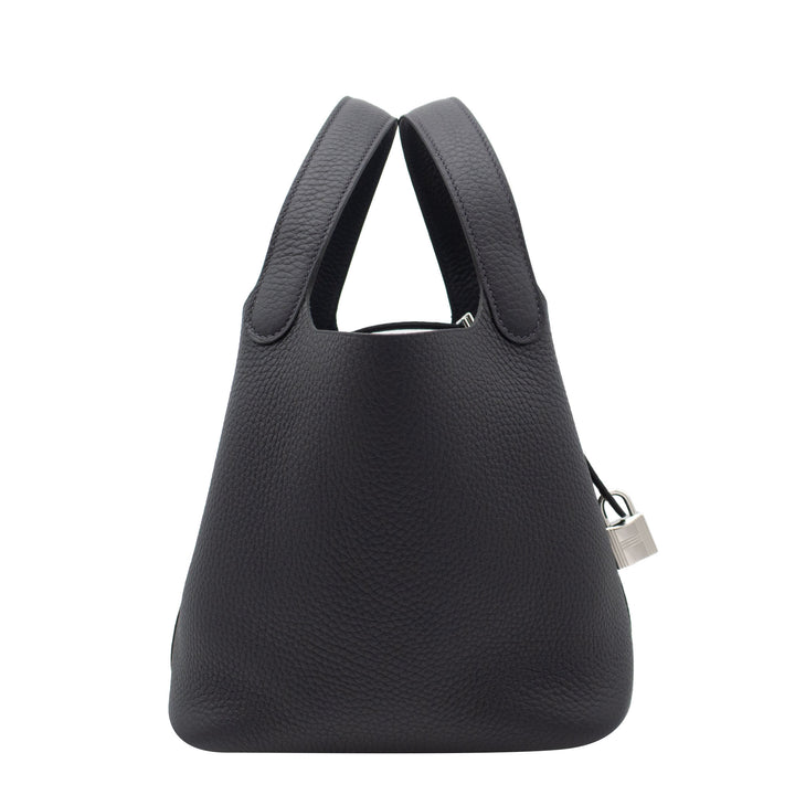 HERMES エルメス ピコタンロック18 キャバン トリヨンクレマンス シルバー金具 G刻印 - GINZA CELIA
