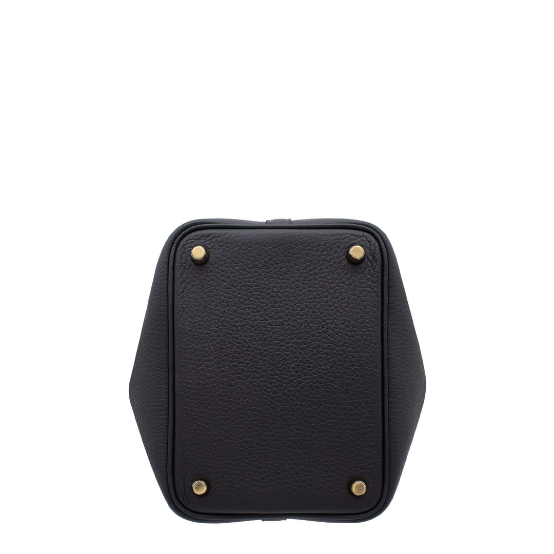 HERMES エルメス ピコタンロック18 キャバン トリヨンクレマンス ゴールド金具 K刻印 - GINZA CELIA