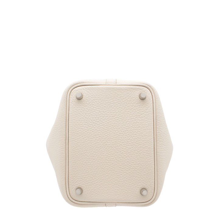 HERMES エルメス ピコタンロック18 クレ トリヨンクレマンス シルバー金具 G刻印 - GINZA CELIA