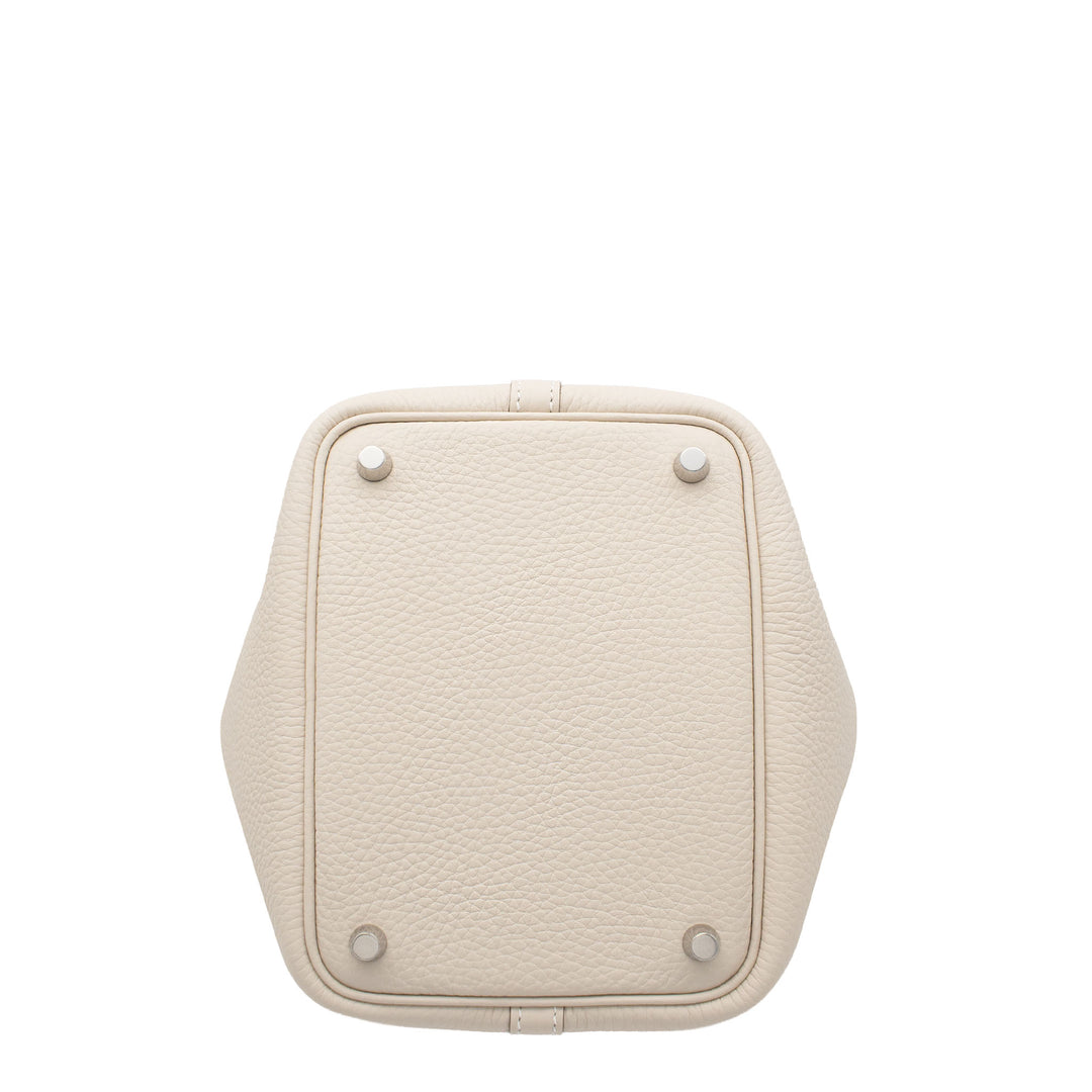 HERMES エルメス ピコタンロック18 クレ トリヨンクレマンス シルバー金具 G刻印 - GINZA CELIA