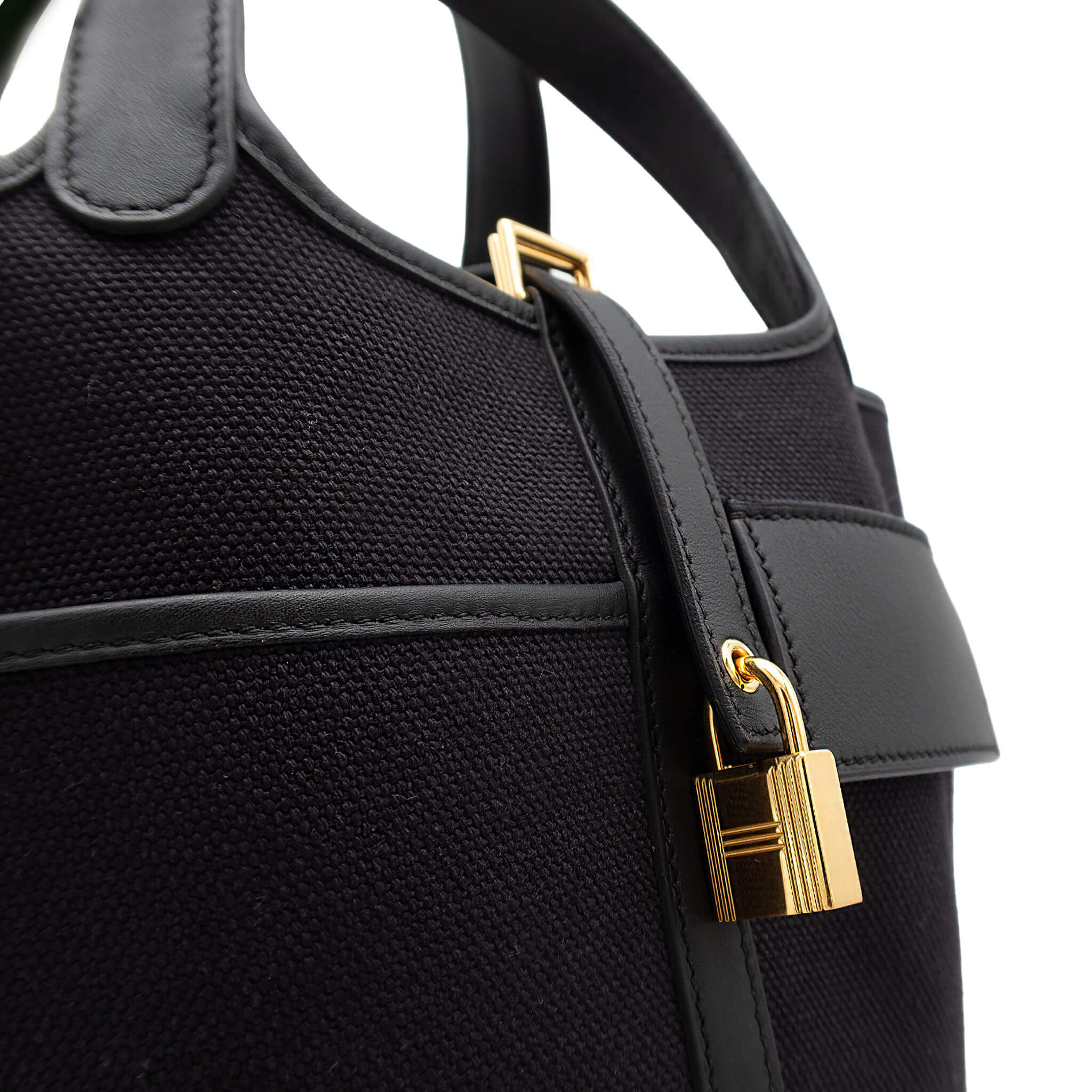 HERMES エルメス ピコタンロック18 カーゴ ブラック トワル/スイフト