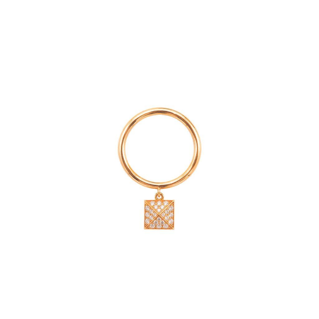 HERMES | エルメス・クルー・ドゥ・H ピンクゴールド　48cm HERMES エルメス リング クルー ドゥ H ピンクゴールド #50