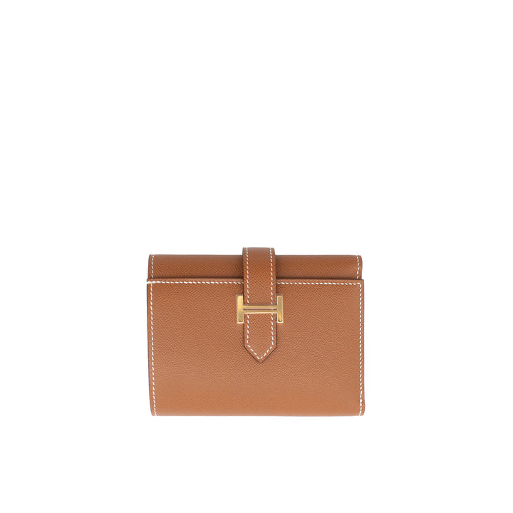 HERMES エルメス ベアンコンビネ ゴールド ヴォーマダム ゴールド金具 K刻印