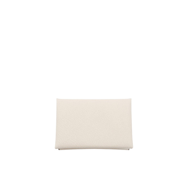 HERMÈS Card Case Calvi Nata Chevre Mysore stempel U