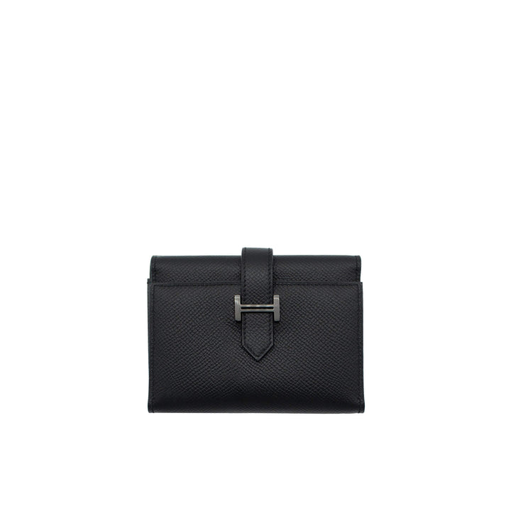 HERMES  エルメス  ベアン ミニ  カードケース  ソウブラック  エプソン  モノクローム金具  Z 刻印