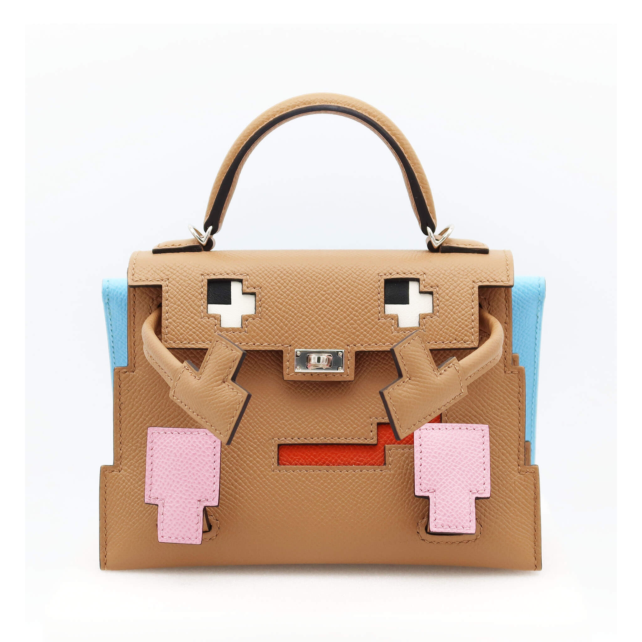 HERMES エルメス ケリードールピクト チャイ モーヴシルベストル