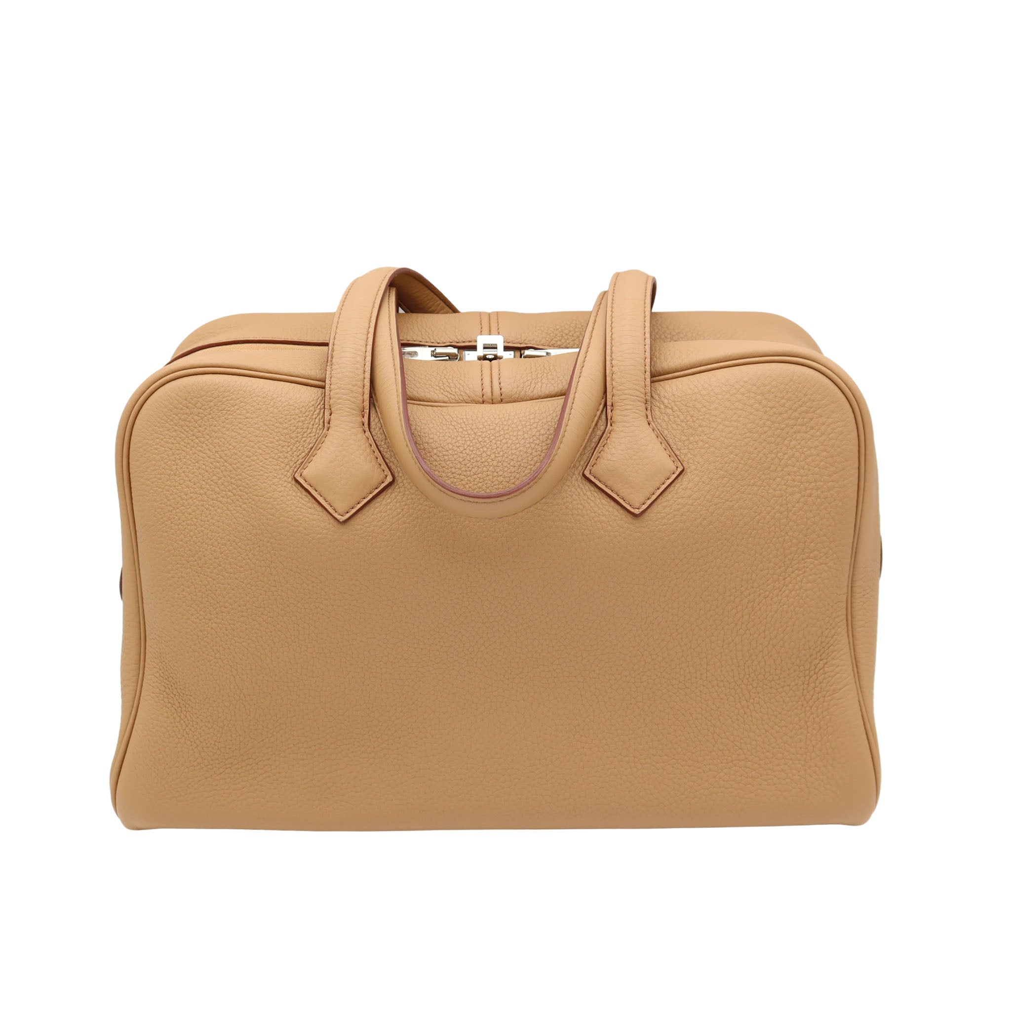 HERMES エルメス ヴィクトリア 35 タバックキャメル トリヨン