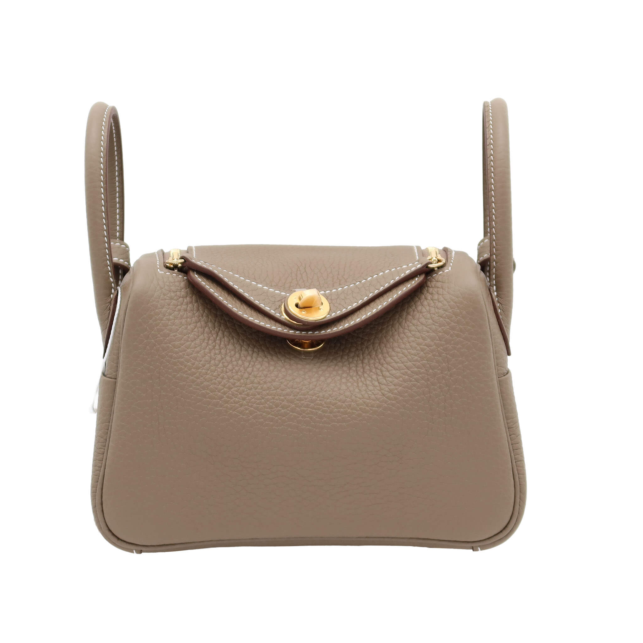 HERMES エルメス リンディ ミニ エトゥープ トリヨンクレマンス
