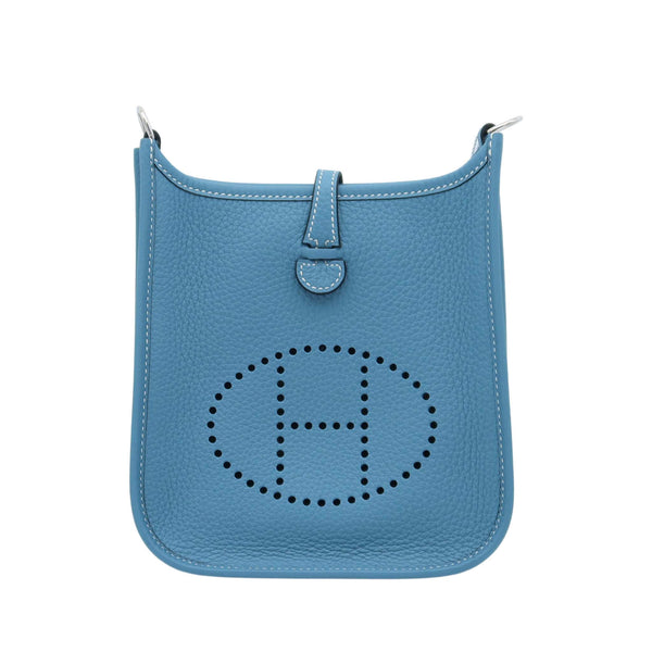 HERMES エルメス エブリンTPM ニューブルージーン トリヨンクレマンス