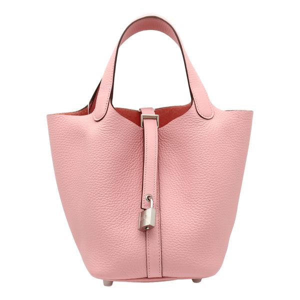 HERMES エルメス ピコタンロック 18 ローズサクラ トリヨンクレマンス