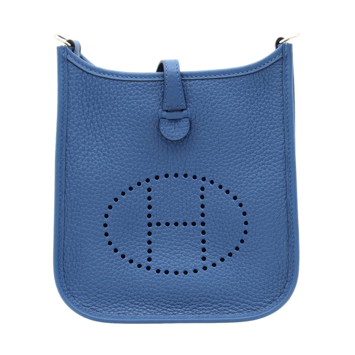 HERMÈS エルメス  エブリン　TPM　ブルータイ　トリヨンクレマン　シルバー金具　K刻印